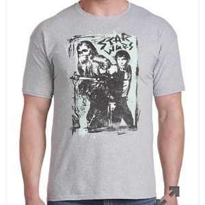 Star Wars Han Solo Grey Tee Shirt Mens 1XL